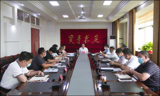市委书记李明政主持召开产业项目建设工作调度会|星空体育app官网