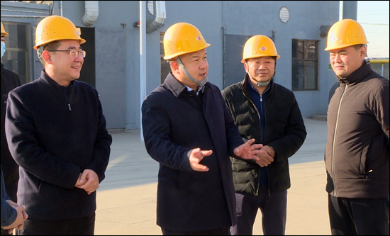 市委副书记武利芳督导企业安全生产工作-新乐要闻-市