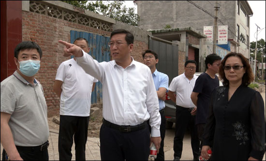 市委书记李明政调研农村人居环境整治工作-新乐市-石家庄市人民政府