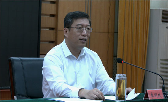 市委书记李明政作学习贯彻习近平总书记"七一"重要-市