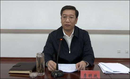 市委书记李明政主持召开市委议军会议暨党管武装述职评议会议-新乐市