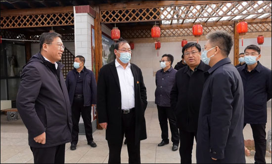石家庄市政协来我市开展农村基础设施管护机制建设民主监督调研活动