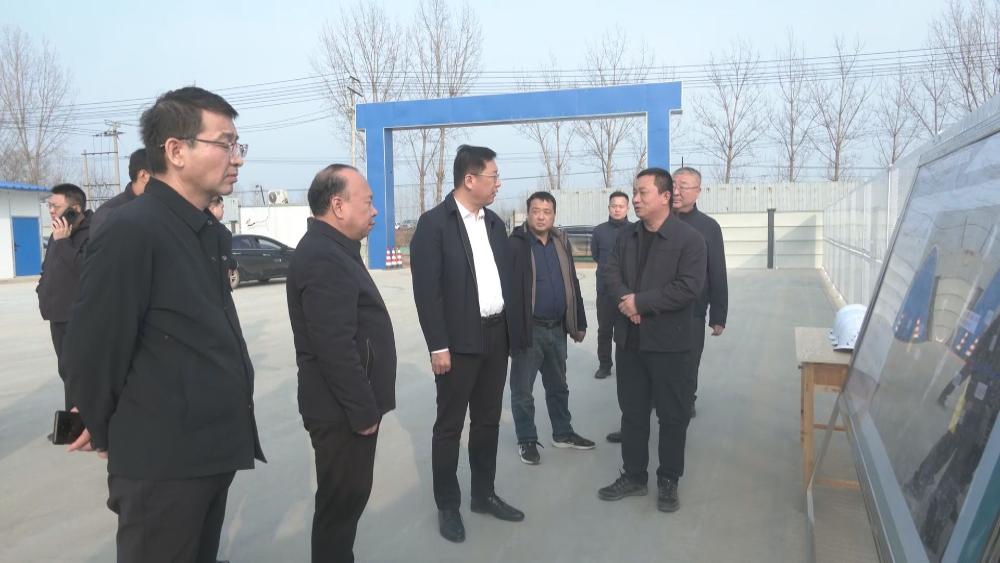 李明政督导调研城建项目建设工作