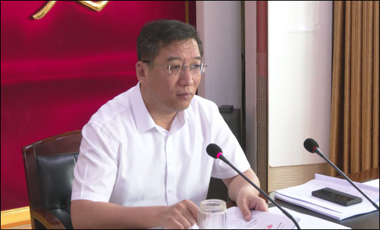 市委书记李明政主持召开市委理论学习中心组集中学习会-新乐市-石家庄