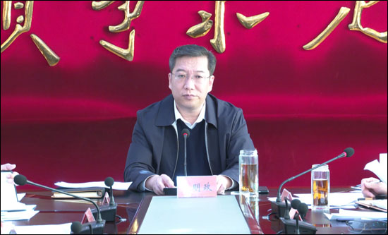 市委书记李明政主持召开经济运行工作会议-新乐市-石家庄市人民政府